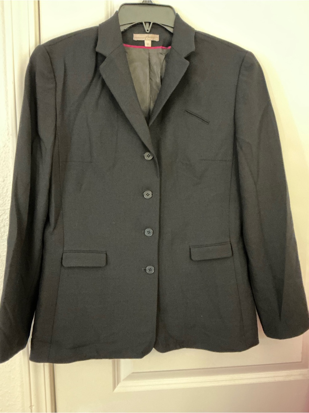 🔥 Barami Black 4-Button Classic Tailored Blazer Jacket - Women's Size 10